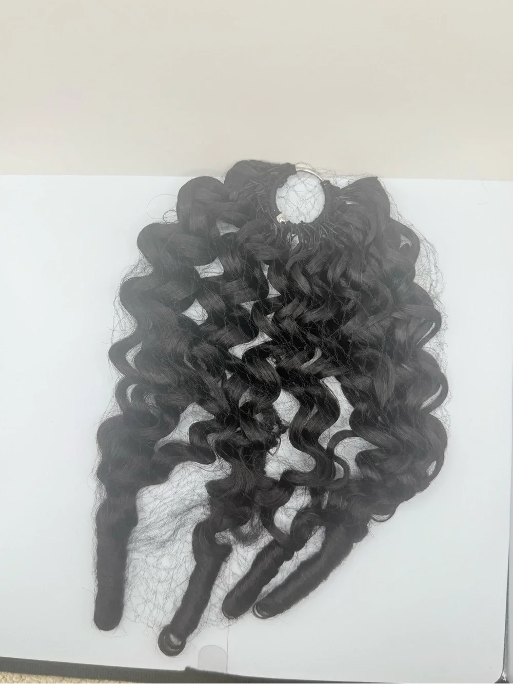 HUMAN HAIR Burmese Curly Crochet Human Hair 16inch 60g